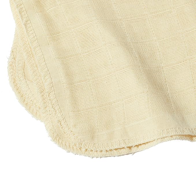 Pai Skincare - The Aileron Exfoliating Organic Muslin Cloth | Natural, Vegan, Sensitive Skincare (5 Pack)