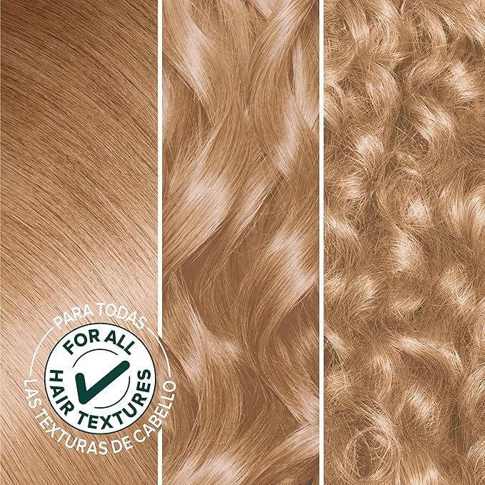 Garnier Nutrisse Ultra Crème Hair Color, Permanent Hair Dye with 100% Gray Coverage, Vegan & Cruelty-Free, 82 Pearly Blonde (Biscotti), 2 Count