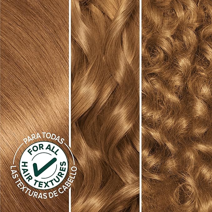 Garnier Nutrisse Ultra Crème Hair Color, Permanent Hair Dye with 100% Gray Coverage, Vegan & Cruelty-Free, 73 Dark Golden Blonde (Honey Dip), 2 Count