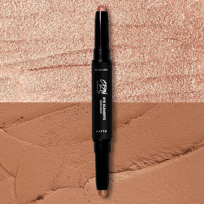 CTZN Cosmetics - Eye Elements Dual Eyeshadow Stick | Vegan, Cruelty-Free, Inclusive Beauty (Moon Medium)