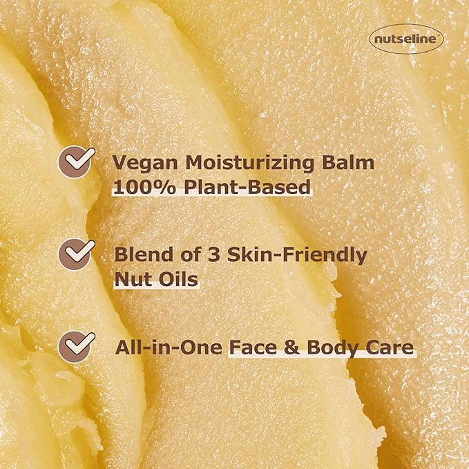 Super Nut Nourishing Balm - Korean Skin Care-Soothing and Repairing Face and Body Balm - Petroleum Free Moisturizer for Dry, Itchy Skin - Sensitive Skin Approved (50ml / 1.69oz)