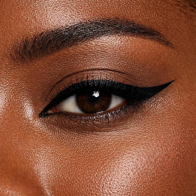 Eagle-Claw Angled Liquid Eyeliner – 30° Ultra-Fine Brush Tip, Waterproof, 24-Hour Long-Lasting Wear – Cruelty-Free & Vegan – Black (Midnight Noir)