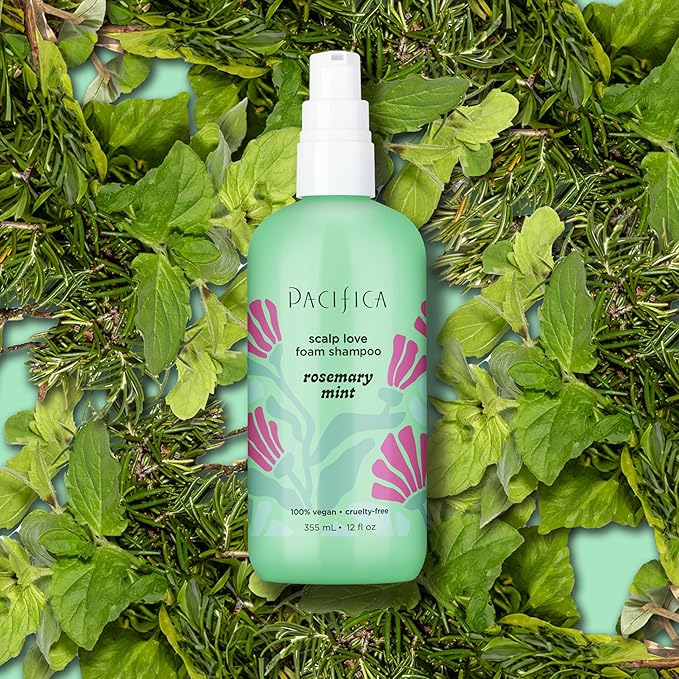 Rosemary Mint Scalp Care Shampoo & Conditioner Set – Clean Vegan Shampoo & Conditioner for Oily Or Flaky Scalp (All Hair Types), A Balanced, Soothed Scalp, No Silicones or Parabens