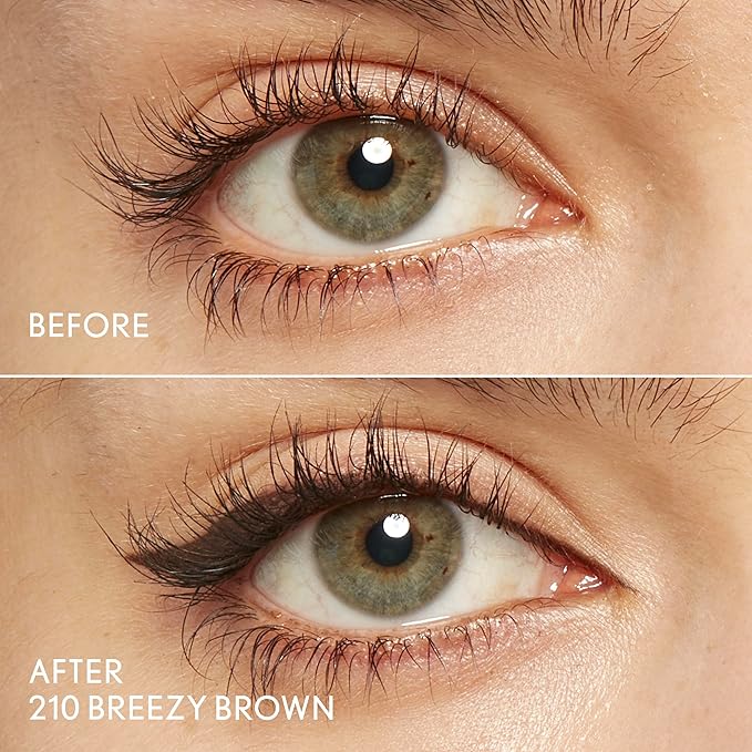 CoverGirl Perfect Point Plus Lashline, Breezy Brown, Micro Eye Pencil, Ultra-Precise 1.5 Millimeter Tip, Creamy Gel Formula, Clean & Vegan, Talc-Free, Waterproof, 0.002oz