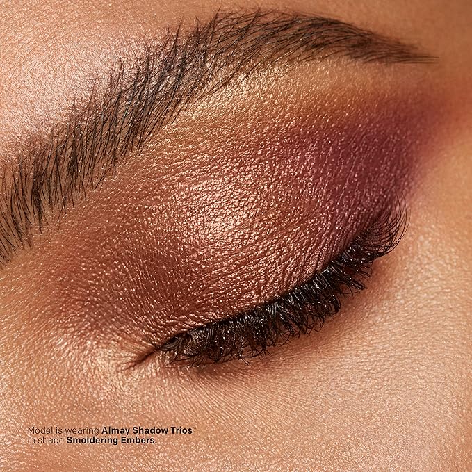 Almay Shadow Trio Palette, Longlasting Smoky Eyeshadow Makeup, Three Shades, Hypoallergenic, 030 Coppery Blaze, 0.087 oz