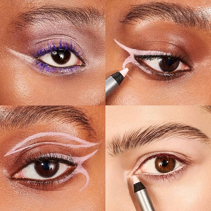 Wonderskin Eyeliner Pencil, 1440 Longwear Pink Eyeliner Pencil - Waterproof, Sharpenable & Smudge Proof (Icing)