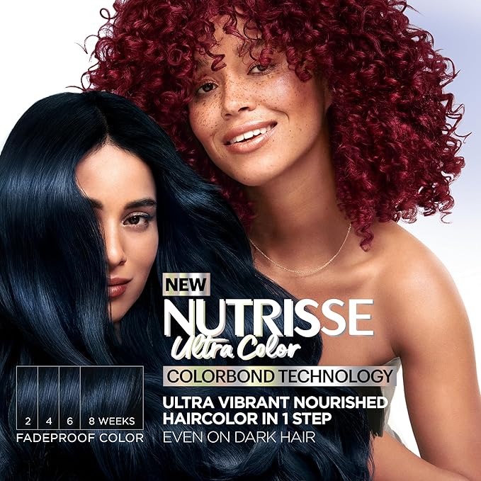 Garnier Hair Color Nutrisse Ultra Color Nourishing Creme, PL1 Light Platinum (Coconut) Permanent Hair Dye, 1 Count (Packaging May Vary)