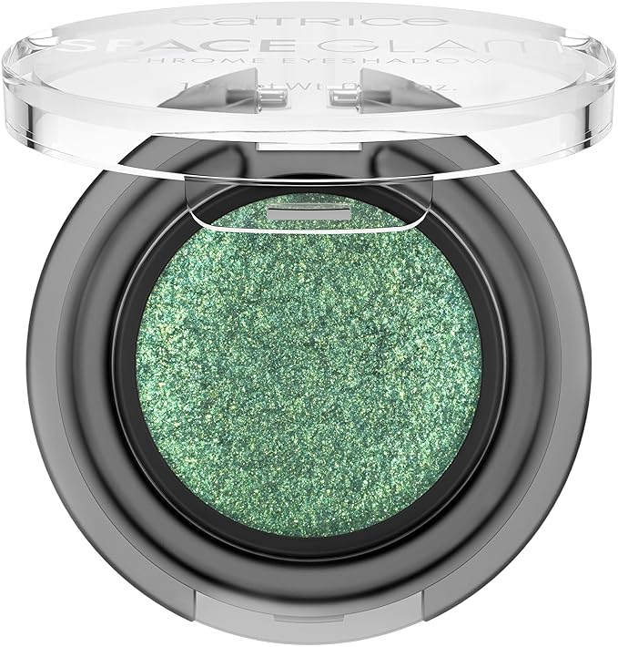 Catrice | Space Glam Chrome Eyeshadow | Duo Chrome, Highly Pigmented, Holographic Shimmer | Vegan & Cruelty Free | Without Parabens & Microplastic Particles (060 | Galactic Glow)