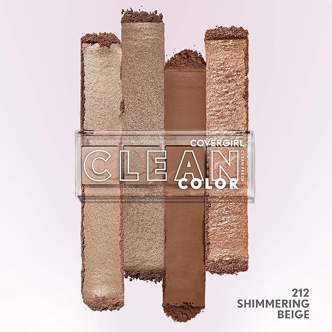 Clean Fresh Color Clean Eyeshadow Shimmering Beige