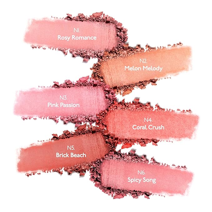 By Terry Tea To Tan Blush Powder - Organic Black Tea and Shea Butter Infused Blush for Cheeks - Vegan Skincare Face Makeup - N3 Pink Passion - 0.24 oz