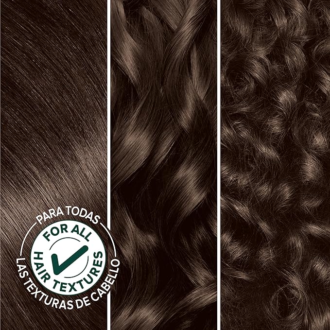 Garnier Nutrisse Ultra Crème Hair Color, Permanent Hair Dye with 100% Gray Coverage, Vegan & Cruelty-Free, 30 Darkest Brown (Sweet Cola), 2 Count