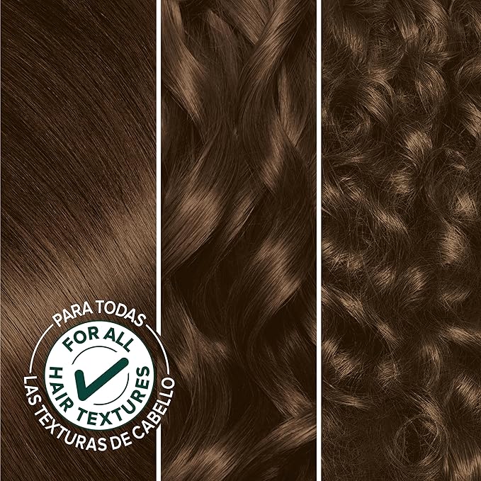 Garnier Nutrisse Ultra Crème Hair Color, Permanent Hair Dye with 100% Gray Coverage, Vegan & Cruelty-Free, 50 Medium Natural Brown (Truffle), 2 Count