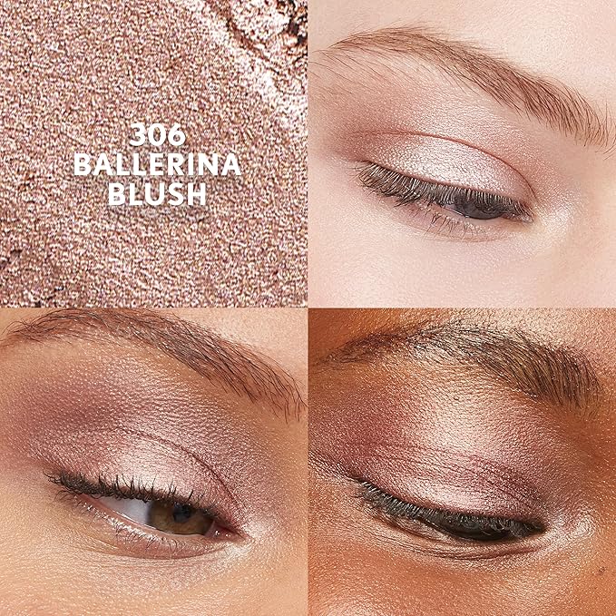 CoverGirl Clean Eye Color, Ballerina Blush, Eyeshadow Sticks, Ultra Creamy Formula, Lightweight, Buildable Formula, Lasts All Day, Smudge-Proof, 0.05oz