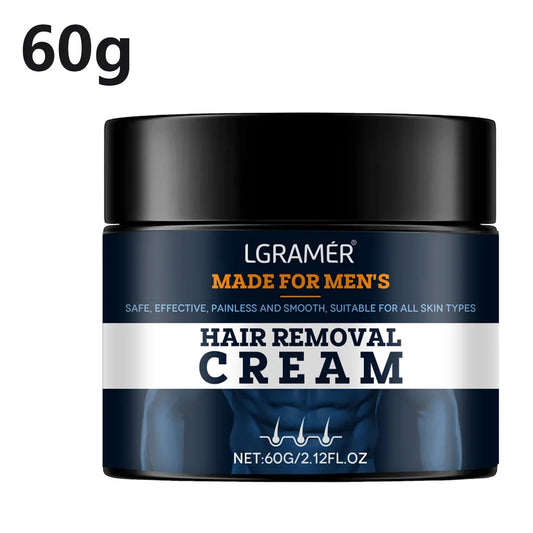 Fast Hair Removal Cream Private for Men Painless Flawless Removal Depilatory Coarse Male Body Arm Armpit Leg Hair Repair Care